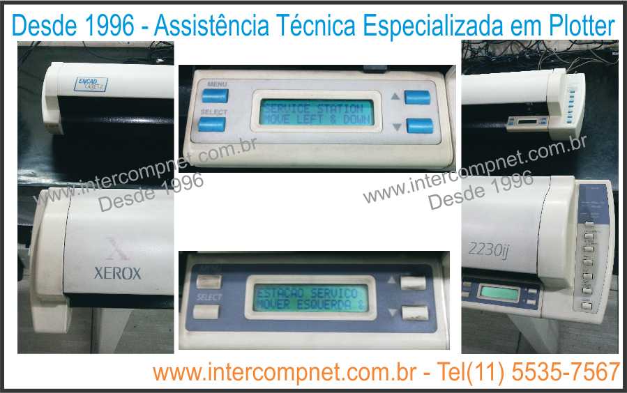 Plotter-Xerox-2230ij-Risco-Confeccao-Carro-Motor-Trava-Correia-Quebrada-Liga-Erro-Flat-Encoder-sensor-assistencia-tecnica-manutencao-em-sp-sao-paulo12